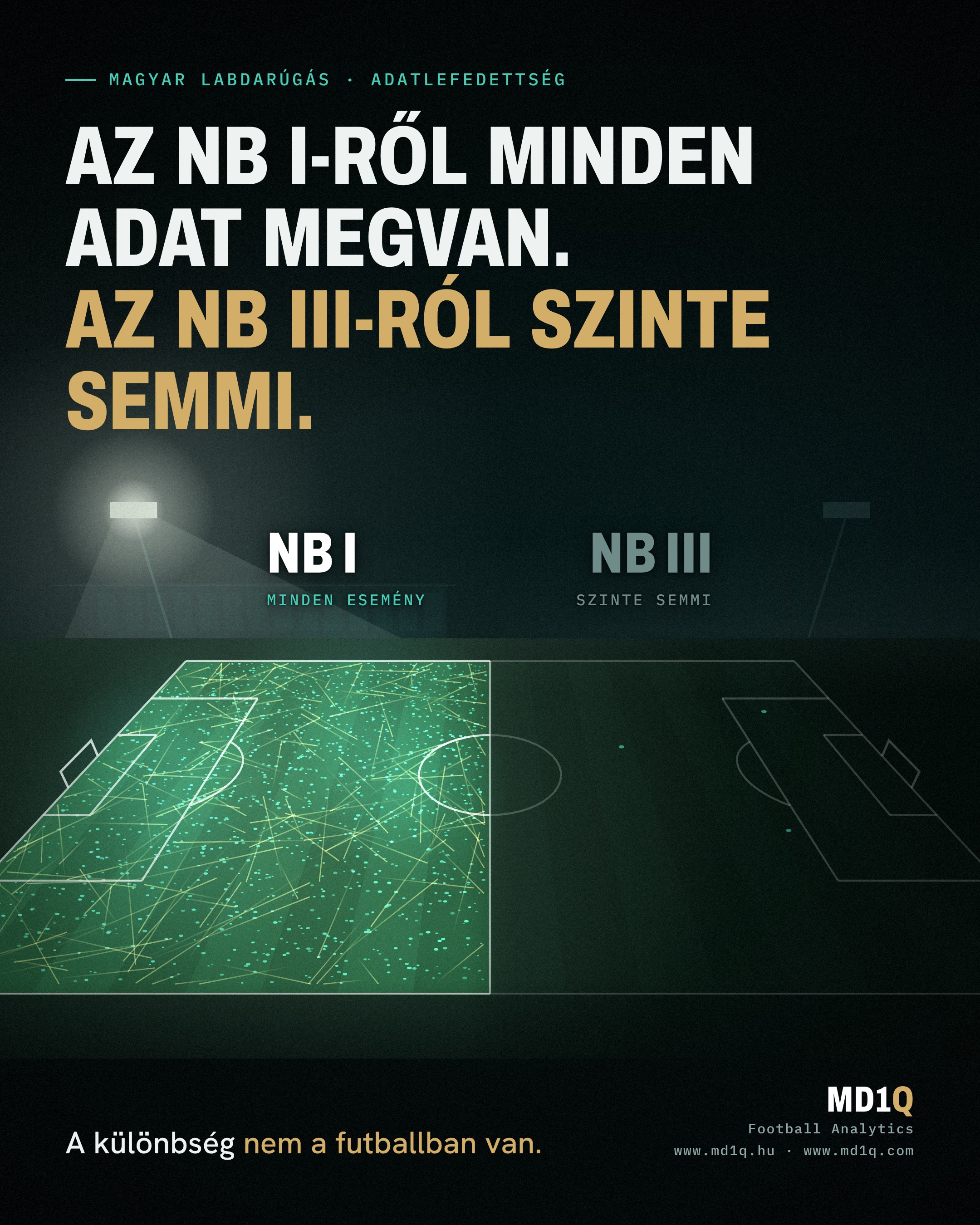 Az ellenfél már lát téged